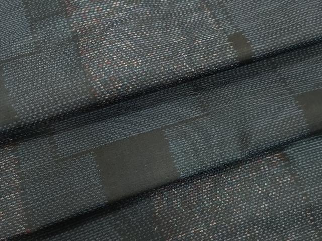 平和屋着物●本場大島紬　色紙重ね文　やまと誂製　正絹　逸品　未使用　DAAV1394tw