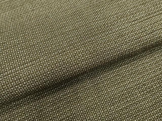 平和屋着物●男性　紬　アンサンブル　100亀甲　総詰め　正絹　逸品　DAAV1396tw