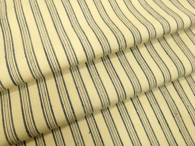 平和屋着物●上質な紬　間道　背抜き仕立て　正絹　逸品　DAAV1412tw