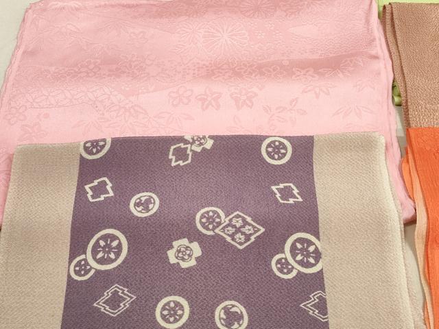 平和屋着物☆和装小物 帯揚げ10枚セット 正絹 逸品 DAAV2484xg