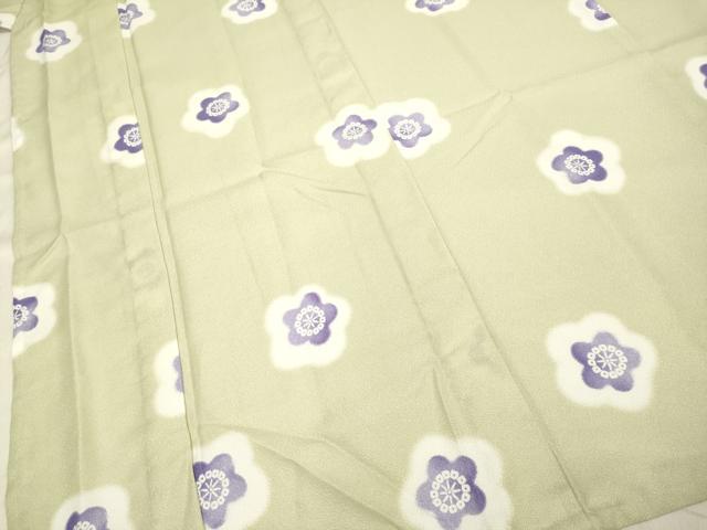 平和屋着物▽小紋 単衣 舞梅文 洗える着物 DAAV3168duの通販はau PAY