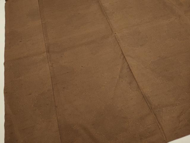 平和屋着物○石川県指定無形文化財 牛首紬 白山工房 手織り 雪輪