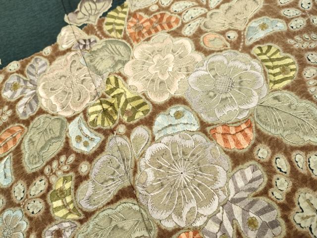 平和屋着物○訪問着 刺繍 辻が花 正絹 逸品 DAAV3387du