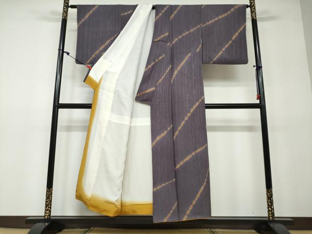 平和屋着物○上質な小紋 抽象文様 正絹 逸品 DAAV4847ud 平和屋