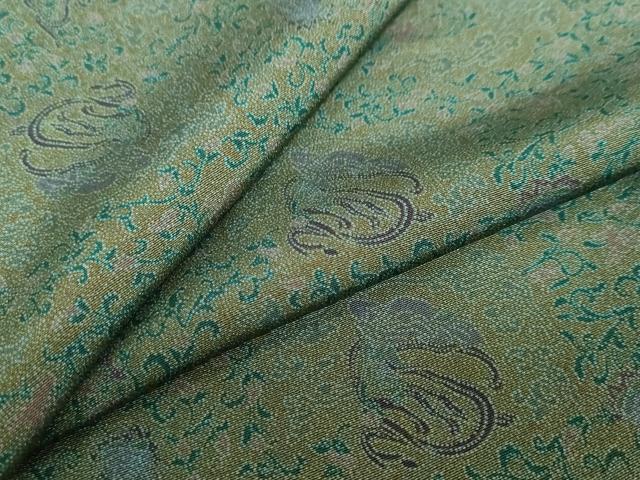 平和屋着物●重要無形文化財　人間国宝　中村勇二郎　江戸小紋　国宝平等院　正絹　逸品　DAAV4906ud