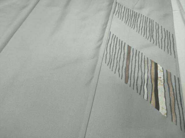 平和屋着物○訪問着 変わり縞 金銀彩 正絹 逸品 DAAV4936ud 2025年最新】