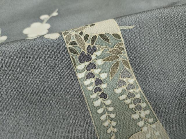 平和屋着物○豪華色留袖 作家物 駒刺繍 堆朱箔 短冊草花文