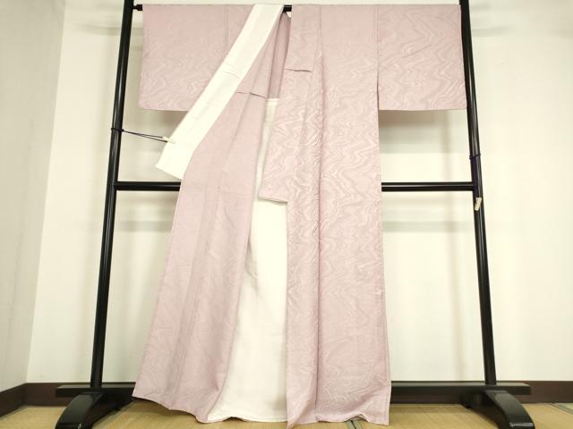 平和屋着物▽上質な色無地　無双　紗袷　紗×紗　留紺色　正絹　逸品　未使用　AAAV8502fy 平和屋着物▽上質な色無地 無双 紗袷 紗×紗 留紺色