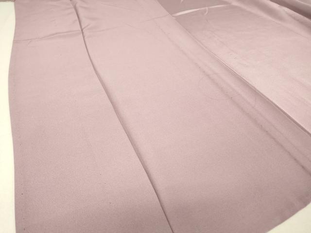 平和屋着物▽上質な色無地 単衣 浅紫色 正絹 逸品 DAAV5528az