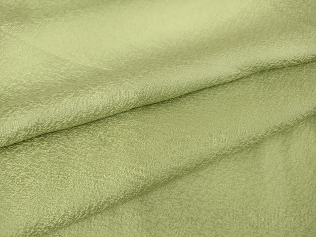 平和屋着物▽上質な色無地　単衣　裏葉柳色　正絹　逸品　DAAV5547az