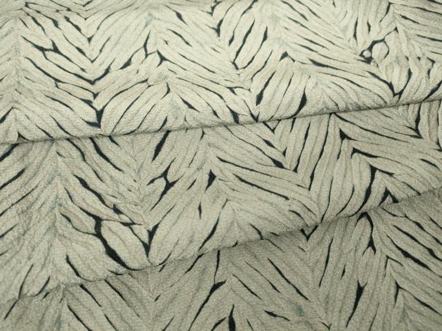 平和屋着物▽上質な小紋　単衣　杢目絞り　総絞り　正絹　逸品　DAAV5748az