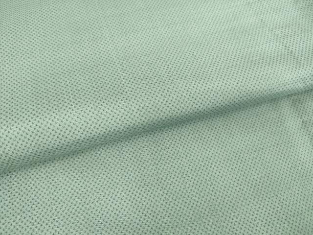 平和屋着物▽本場大島紬　単衣　7マルキ　蚊絣　正絹　逸品　DAAV5933az_4