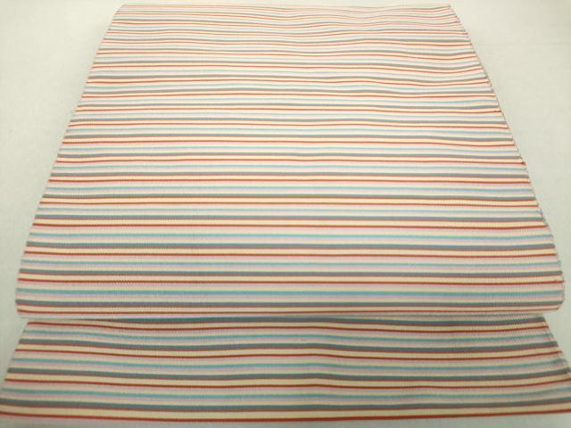 平和屋着物○爪掻き本綴れ 八寸名古屋帯 赤錆色 正絹 逸品