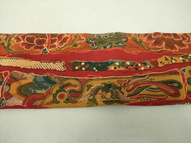 平和屋着物○極上 初代 染人・山岡古都 首里琉染 九寸名古屋