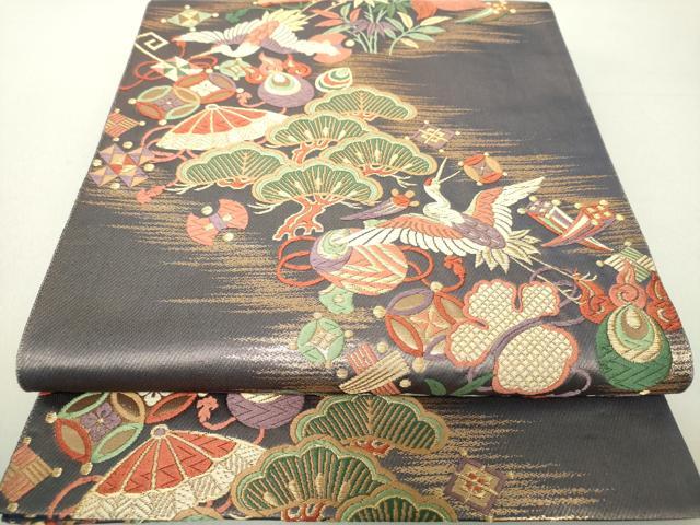 青緑色の色無地振袖成人式フルセット正絹振袖フルセット