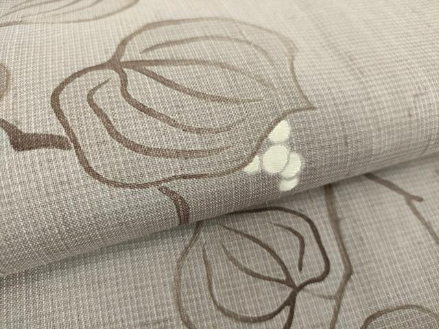 平和屋着物○伝統工芸士 田島敬之 訪問着 松菱 黒地 正絹 逸品 DAAS3869ps