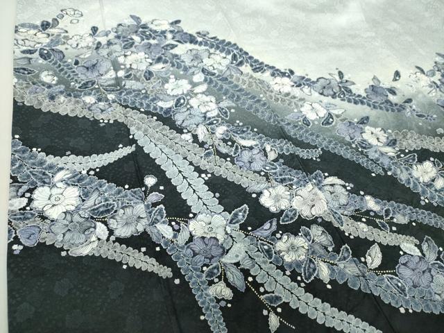 平和屋着物○訪問着 作家物 絞り 辻が花 暈し染め 金彩 正絹 逸品