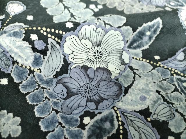 平和屋着物○訪問着 作家物 絞り 辻が花 暈し染め 金彩 正絹 逸品