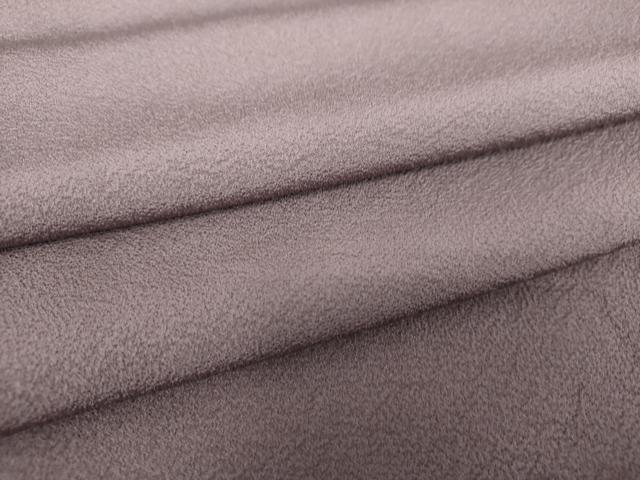 平和屋着物●上質な色無地　葡萄鼠色　正絹　逸品　DAAV6471ps