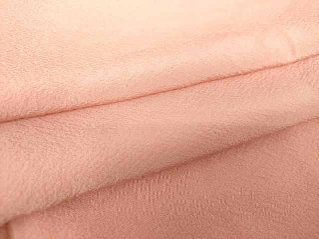 平和屋着物●上質な色無地　ときがら茶色　正絹　逸品　未使用　DAAV6481ps