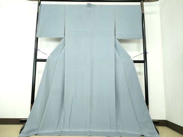 平和屋着物●上質な色無地　薄衣色　ロング丈　正絹　逸品　未使用　DAAV6482ps