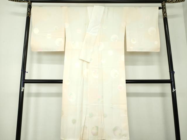 平和屋着物●上質な長襦袢　袷　成り物　暈し染め　正絹　逸品　未使用　DAAV6537ps