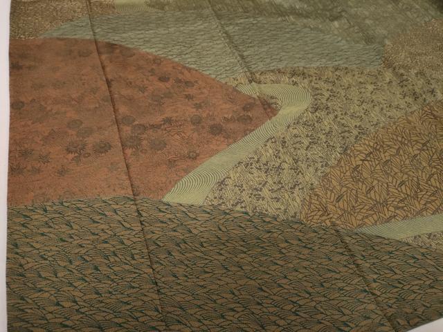 平和屋着物○人間国宝・南部芳松の息子 伝統工芸伝承者彫刻・南部