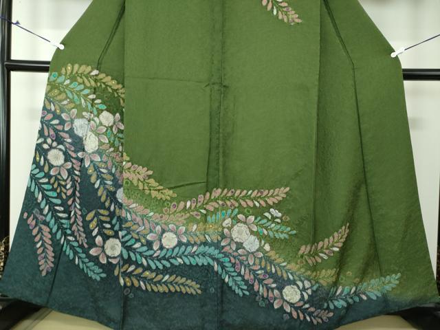 平和屋着物○訪問着 絞り 辻が花 暈し染め 正絹 逸品 DAAV6589ps