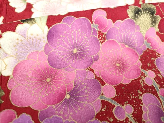 平和屋着物○豪華振袖 刺繍 枝垂れ桜 吉祥花丸文 暈し染め 金彩 正絹