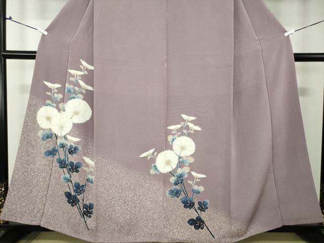 平和屋着物○訪問着 友禅 裏菊 たたき染め 鬼しぼ縮緬 正絹 逸品