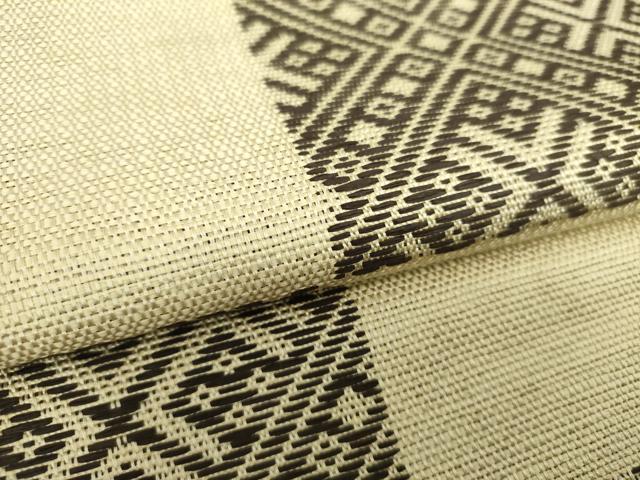 平和屋着物○両面 全通柄袋帯 花菱文 正絹 逸品 DAAV6871ps