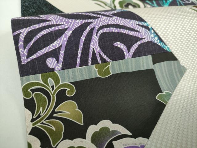 平和屋着物●太鼓柄袋帯　切嵌　花唐草文　正絹　逸品　DAAV6872ps 平和屋着物○太鼓柄袋帯 切嵌 花唐草文 正絹 逸品 DAAV6872psの通販は