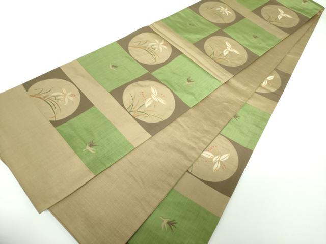 平和屋着物○名門木屋太 今河織物 六通柄袋帯 変わり市