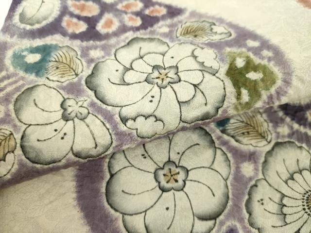 平和屋着物○九寸名古屋帯 作家物 絞り 辻が花 正絹 逸品 DAAV6943psの