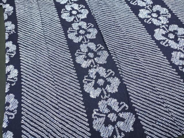 平和屋着物∴夏物 男性 浴衣 有松鳴海絞り 花間道 綿 逸品 DAAV7276cd