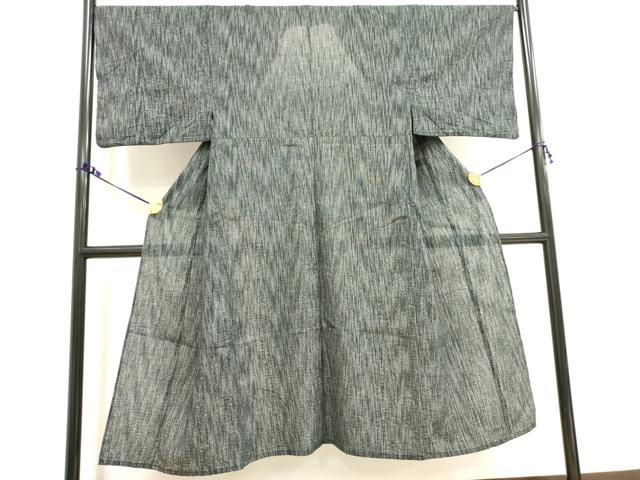 平和屋着物∴夏物　男性　小紋・浴衣兼用　霞文　綿麻　逸品　DAAV7294cd