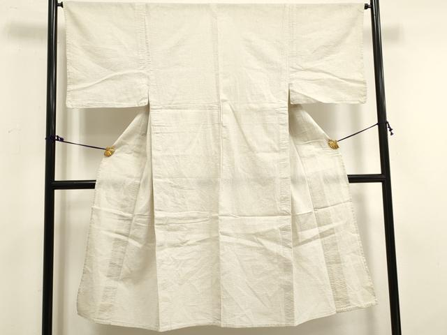 平和屋着物∴夏物　男性　阿波しじら織　浴衣　薄卵色　浴衣　綿　逸品　DAAV7295cd_1