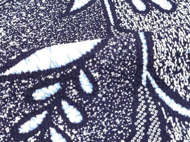 平和屋着物∴夏物 浴衣 花唐草文 綿 逸品 DAAV7336cd