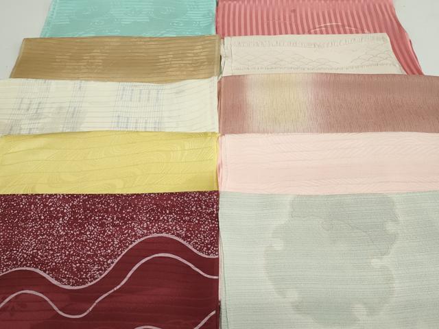 平和屋着物＊夏物　和装小物　帯揚げ10枚　正絹　逸品　DAAV8127by