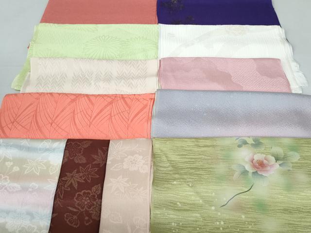 平和屋着物★和装小物　帯揚げ10枚　正絹　逸品　DAAV8160by