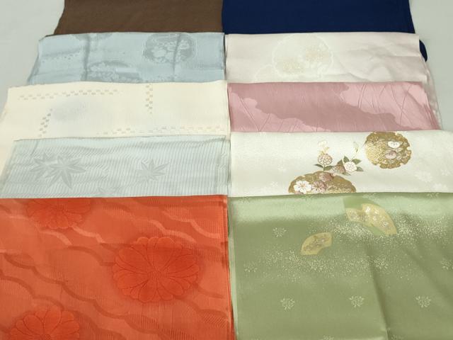 平和屋着物★和装小物　帯揚げ10枚　正絹　逸品　DAAV8170by