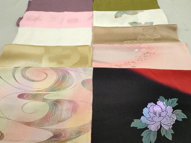 平和屋着物★和装小物　帯揚げ10枚セット　正絹　逸品　DAAV8209by