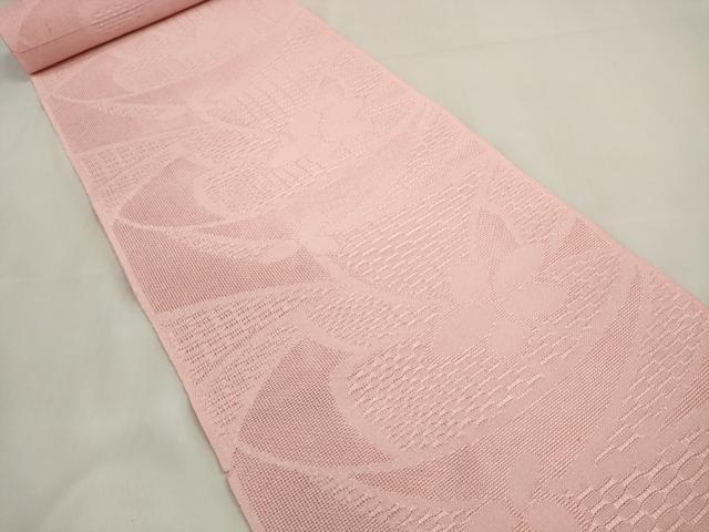 平和屋着物＊夏物 名古屋帯 帯反物 羅 花散らし 未使用 DAAV8282zzz