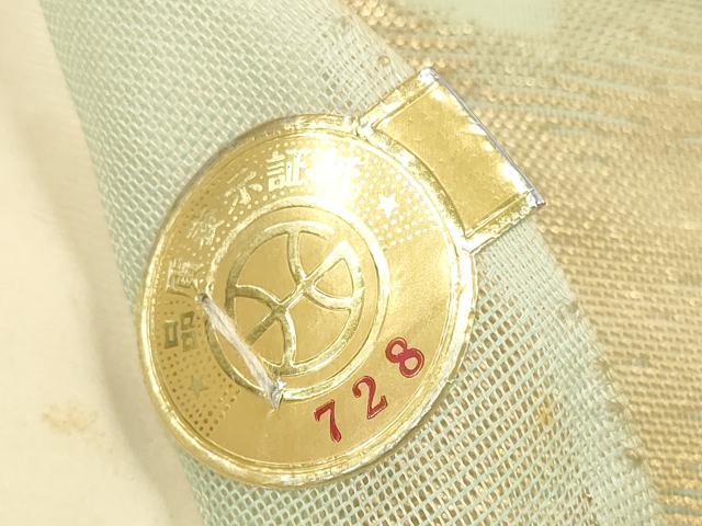 平和屋着物＊夏物　西陣　名古屋帯　帯反物　楓　金銀糸　証紙付き　逸品　未使用　DAAV8311zzz_7