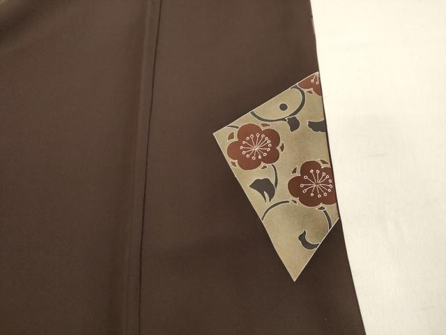 平和屋着物○訪問着 刺繍 切嵌花唐草文 金彩 正絹 逸品 未