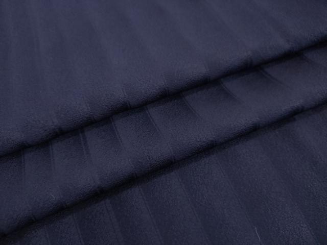 平和屋着物●藍造り国選定無形文化財　藍師・佐藤昭人　色無地　鉄紺色　正絹　逸品　未使用　DAAV8662tw