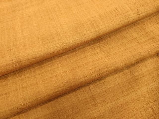 平和屋着物●上質な紬　狐色　正絹　逸品　DAAV8688tw