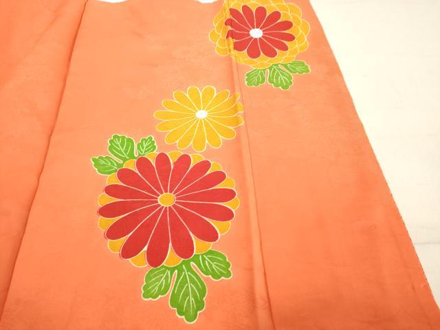 平和屋着物○豪華振袖 駒刺繍 亀甲草花文 金彩 正絹 逸品 DAAV8737tw