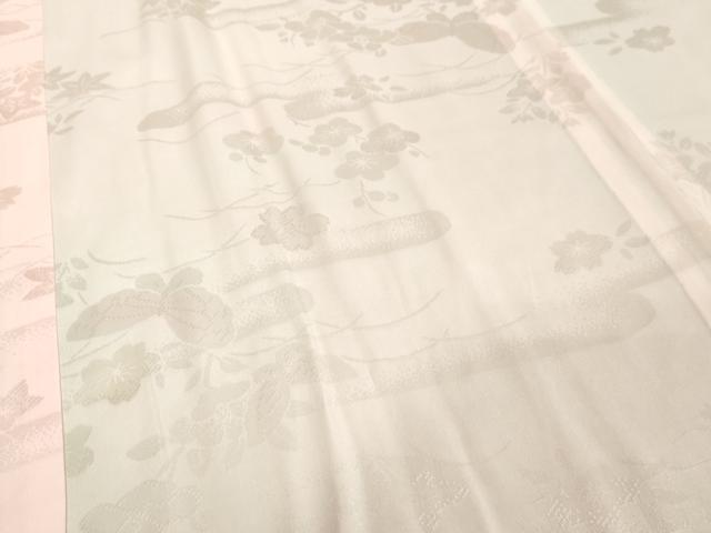 平和屋着物●振袖用長襦袢　無双仕立て　霞花蝶文　暈し染め　正絹　逸品　DAAV8738tw 平和屋着物○振袖用長襦袢 無双仕立て 霞花蝶文 暈し染め