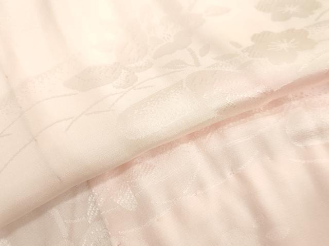 平和屋着物○振袖用長襦袢 無双仕立て 霞花蝶文 暈し染め